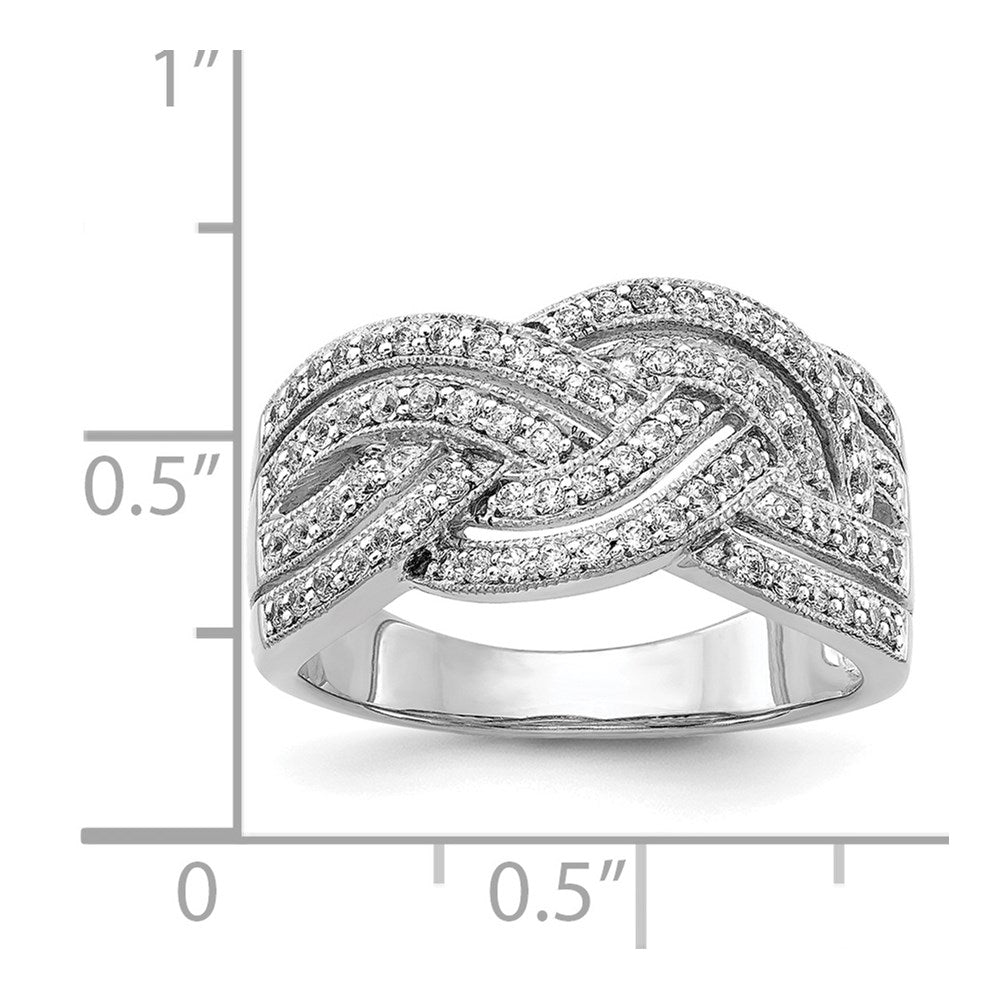 Woven 1/2 carat Diamond Ring - WBC
