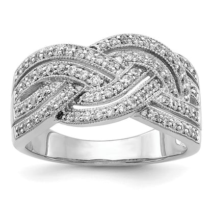 Woven 1/2 carat Diamond Ring - WBC