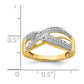 Polished 1/6 carat Diamond Ring - WBC