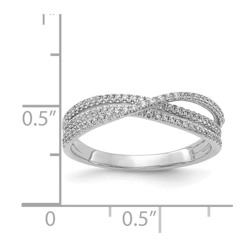 1/4 carat Diamond 3-Strand Ring - WBC