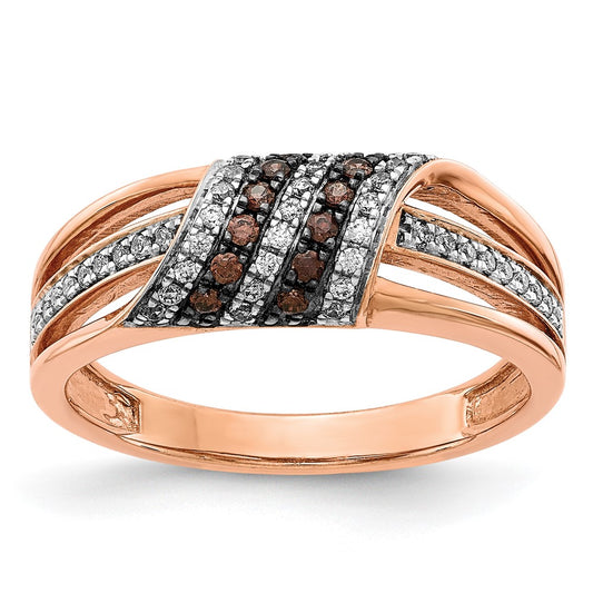 1/3 carat and Champagne Diamond Ring - WBC