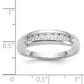 IB Goodman 1/3 carat Diamond 7-stone Mens Channel Ring - WBC