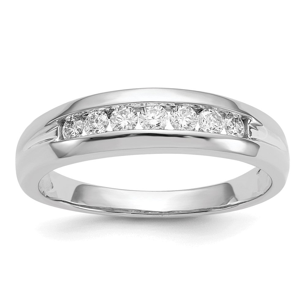 IB Goodman 1/3 carat Diamond 7-stone Mens Channel Ring - WBC