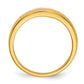 IB Goodman and Rhodium 1/3 carat Diamond 7-stone Mens Channel Ring - WBC