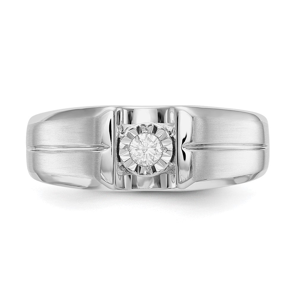 IB Goodman 1/10 carat Diamond Mens Ring - WBC