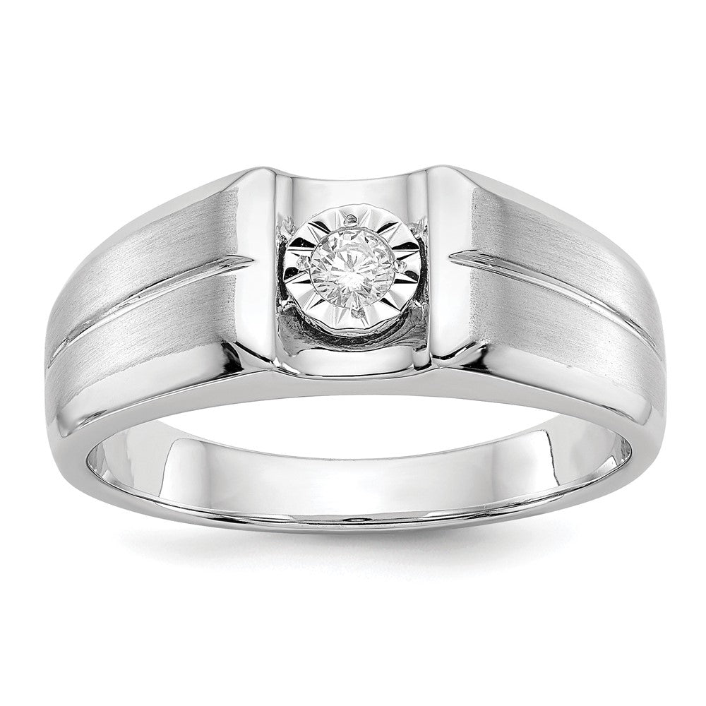 IB Goodman 1/10 carat Diamond Mens Ring - WBC