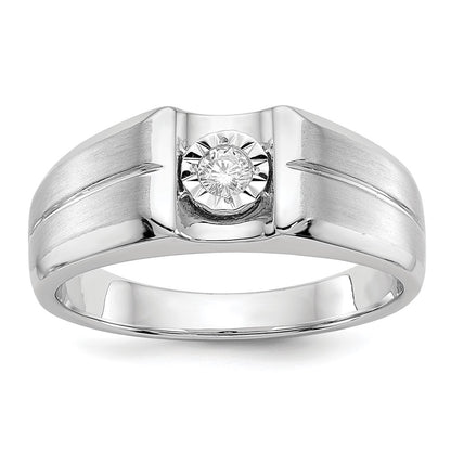 IB Goodman 1/10 carat Diamond Mens Ring - WBC