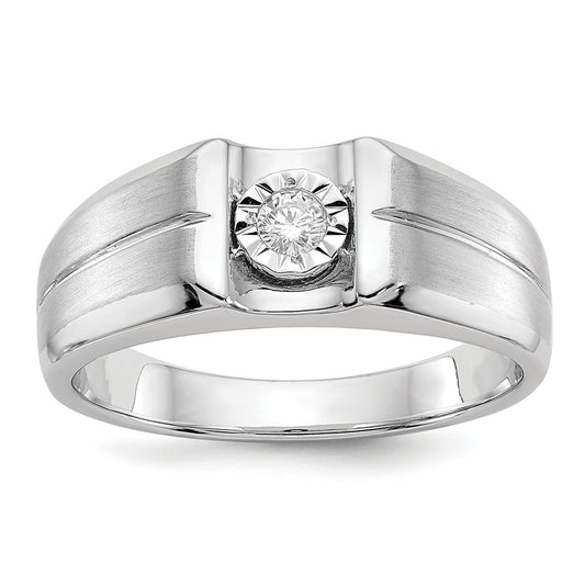 IB Goodman 1/10 carat Diamond Mens Ring - WBC