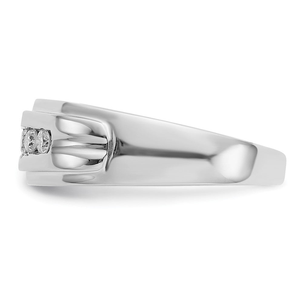 IB Goodman 1/4 carat Diamond 5-stone Mens Channel Ring - WBC