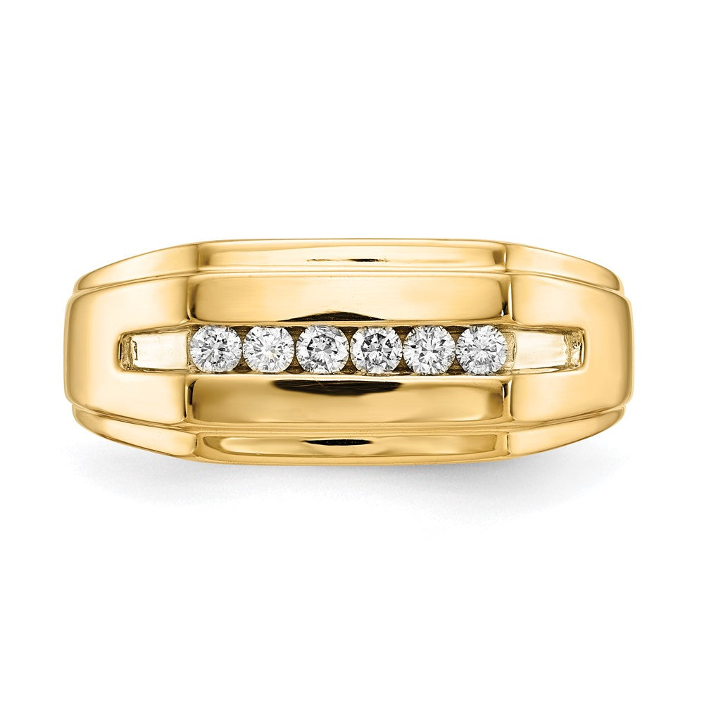 IB Goodman 1/4 carat Diamond 6-stone Mens Ring - WBC