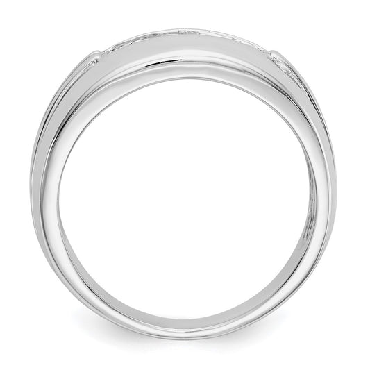 IB Goodman 1/10 carat Diamond 5-stone Mens Ring - WBC