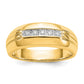 IB Goodman 1/10 carat Diamond 5-stone Mens Ring - WBC