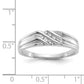 IB Goodman 1/20 carat Diamond Mens Ring - WBC