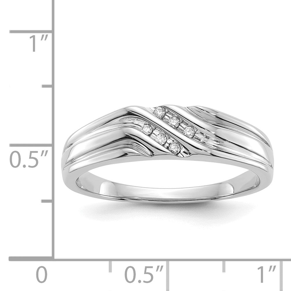 IB Goodman 1/20 carat Diamond Mens Ring - WBC