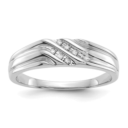 IB Goodman 1/20 carat Diamond Mens Ring - WBC