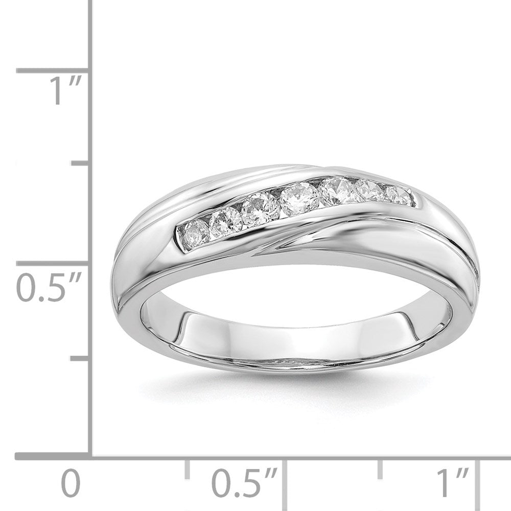 IB Goodman 1/3 carat Diamond 7-stone Mens Ring - WBC