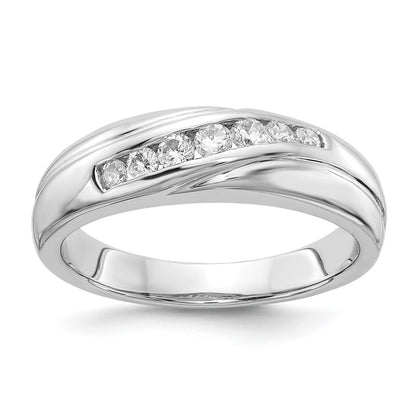 IB Goodman 1/3 carat Diamond 7-stone Mens Ring - WBC