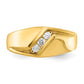 IB Goodman 1/5 carat Diamond 3-stone Mens Ring - WBC