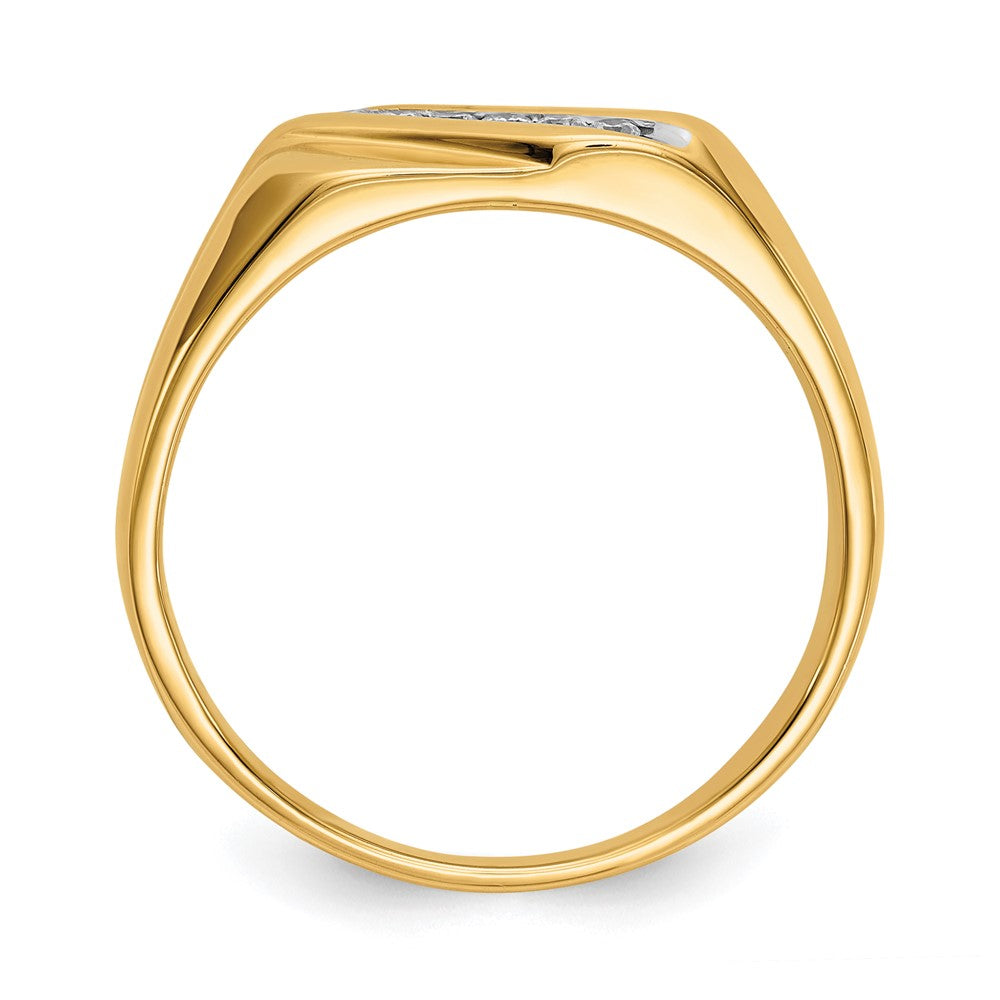 IB Goodman 1/8 carat Diamond Mens Ring - WBC