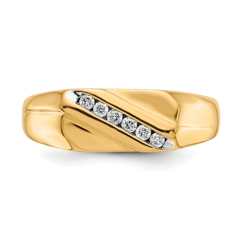 IB Goodman 1/8 carat Diamond Mens Ring - WBC