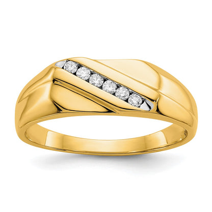 IB Goodman 1/8 carat Diamond Mens Ring - WBC