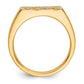 IB Goodman 1/4 carat Diamond Diagonal Stripe Mens Ring - WBC