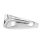 IB Goodman 3/8 carat Black Diamond Square Cluster Mens Ring - WBC