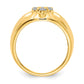 IB Goodman 3/4 carat Diamond Mens Cluster Ring - WBC