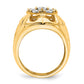 IB Goodman 5/8 carat Diamond Mens Cluster Ring - WBC