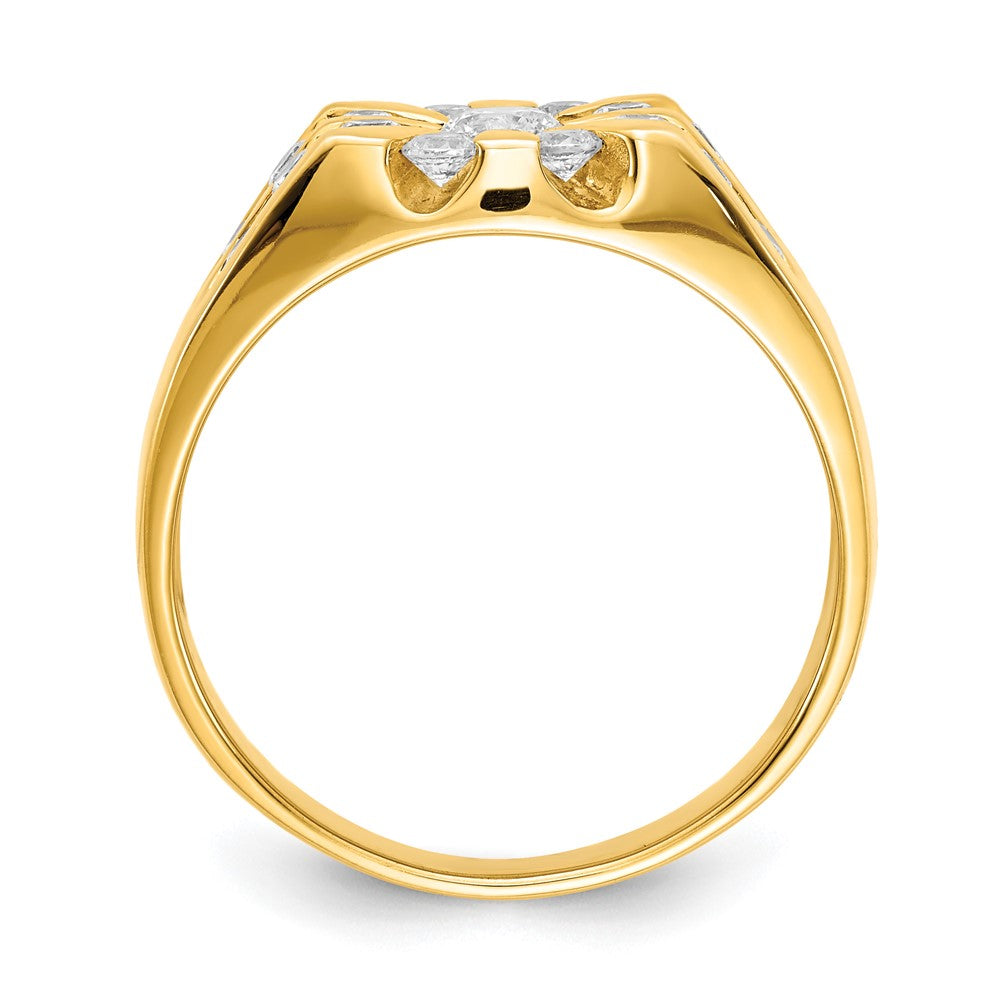 IB Goodman 1 carat AA Diamond Mens Ring - WBC