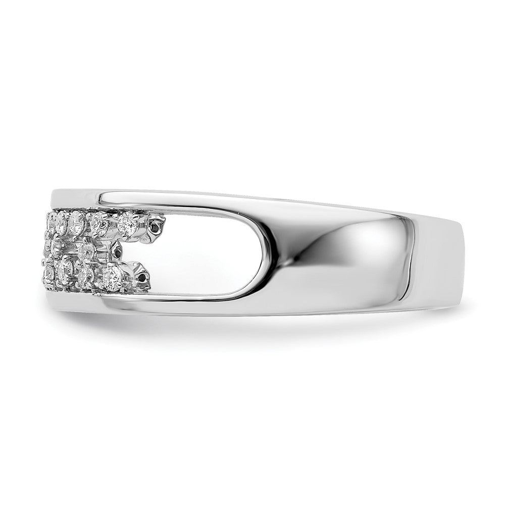 Polished 1/5 carat Diamond Fancy Band - WBC