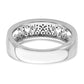 Polished 1/5 carat Diamond Fancy Band - WBC