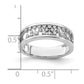 Polished 1/5 carat Diamond Fancy Band - WBC