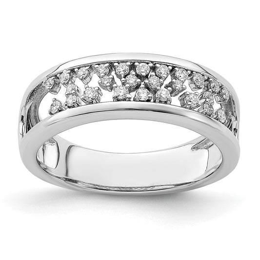 Polished 1/5 carat Diamond Fancy Band - WBC