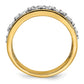 Polished 1/3 carat Diamond Band - WBC