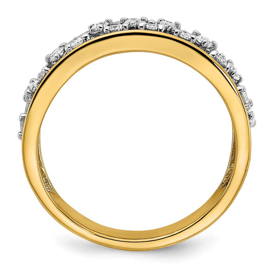 Polished 1/3 carat Diamond Band - WBC