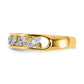 Polished 1/3 carat Diamond Band - WBC