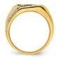 Onyx and Diamond Mens Ring - WBC