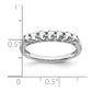 April/ Topaz and Diamond 7-stone Ring - WBC