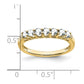 April/ Topaz and Diamond 7-stone Ring - WBC