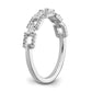Polished 1/5 carat Diamond Squares Ring - WBC