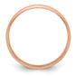 Lightweight Milgrain Half Round Wedding Band - WBC