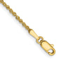Ropa with Lobster Clasp Anklet - WBC