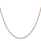 . Box Link with Lobster Clasp Chain - WBC