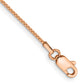 . Box Link with Lobster Clasp Chain Anklet - WBC