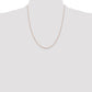 Diamond-cut Cable with Lobster Clasp Chain - WBC