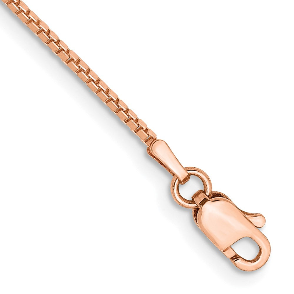 Box Link with Lobster Clasp Bracelet - WBC