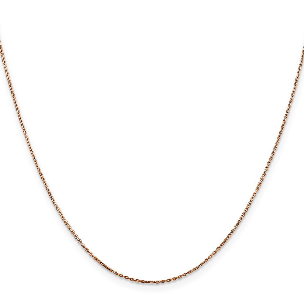 . Diamond-cut Cable with Lobster Clasp Chain - WBC