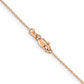 . Diamond-cut Cable with Lobster Clasp Chain - WBC