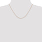 . Diamond-cut Cable with Lobster Clasp Chain - WBC